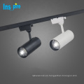 Nueva luz de riel llevada mazorca ajustable modificada para requisitos particulares 10W 20W 30W Dimmable Zoomable Spot Carcasa